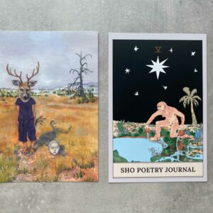 Sho Poetry Journal Cover Art Postcards by Harim Choi